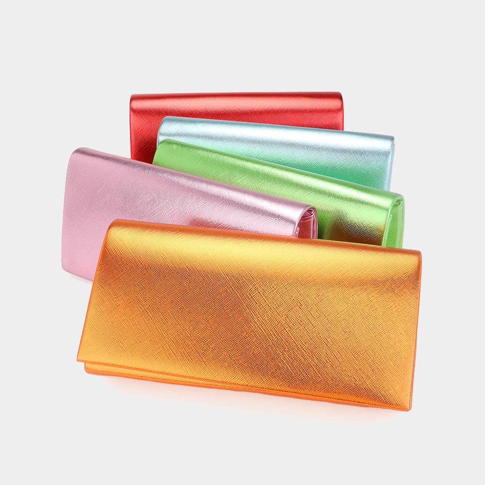 Metallic Clutch / Crossbody