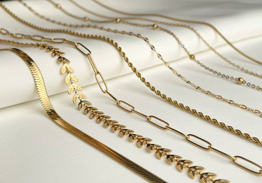Dainty Gold Necklaces-Jewelry-Bottoms Up Boutique-Anchorage AK