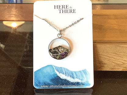 Open Sky Mountain Pendent Necklace
