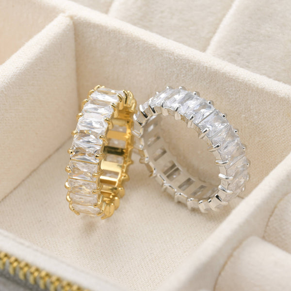 Baguette Wide Ring