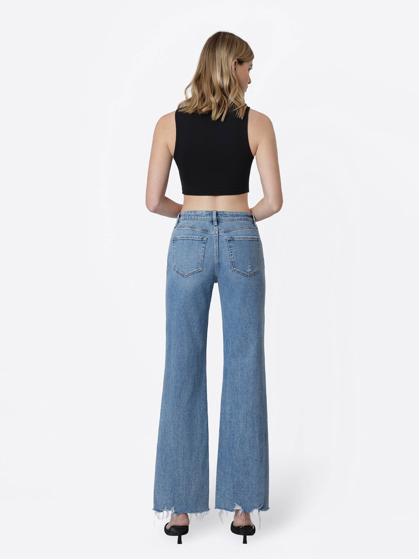 High Rise Vintage Flare