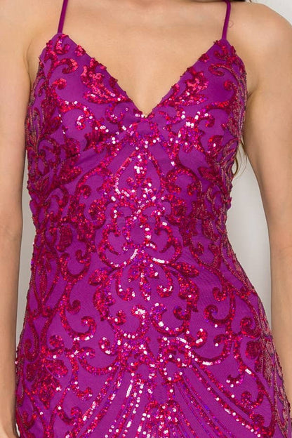 Crossed Back Maxi Dress