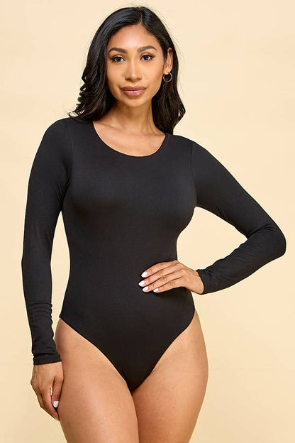 Crew Neck Bodysuit