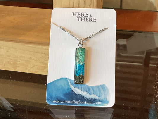 Vertical Bar Necklace