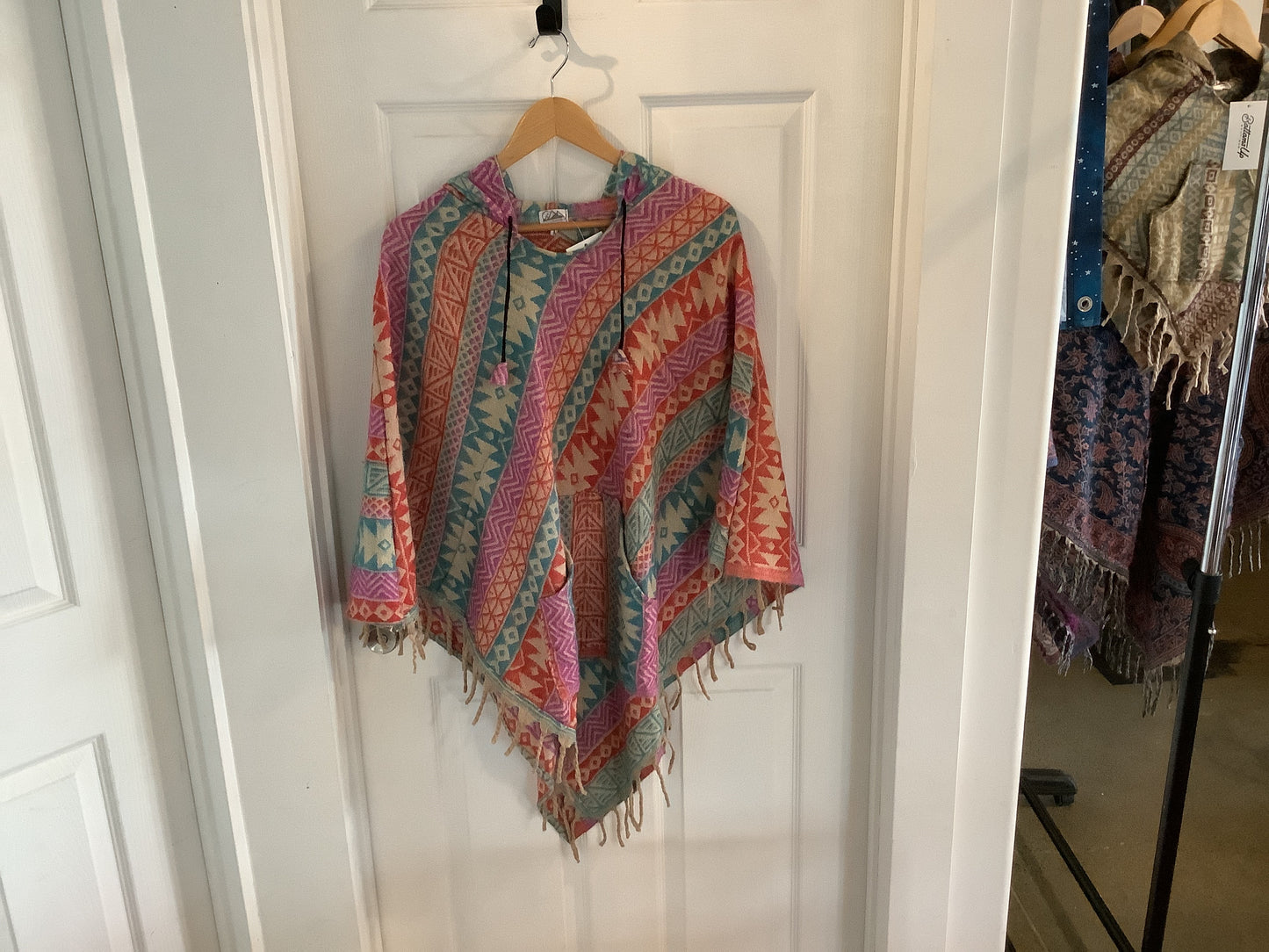AlaskiWear Adult Blanket Poncho Long