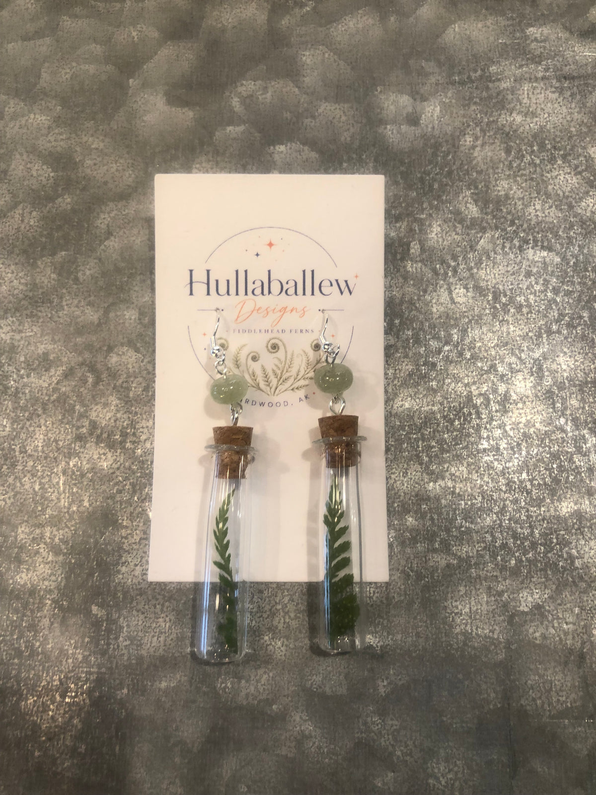 Short Alaskan Wildflower Earrings