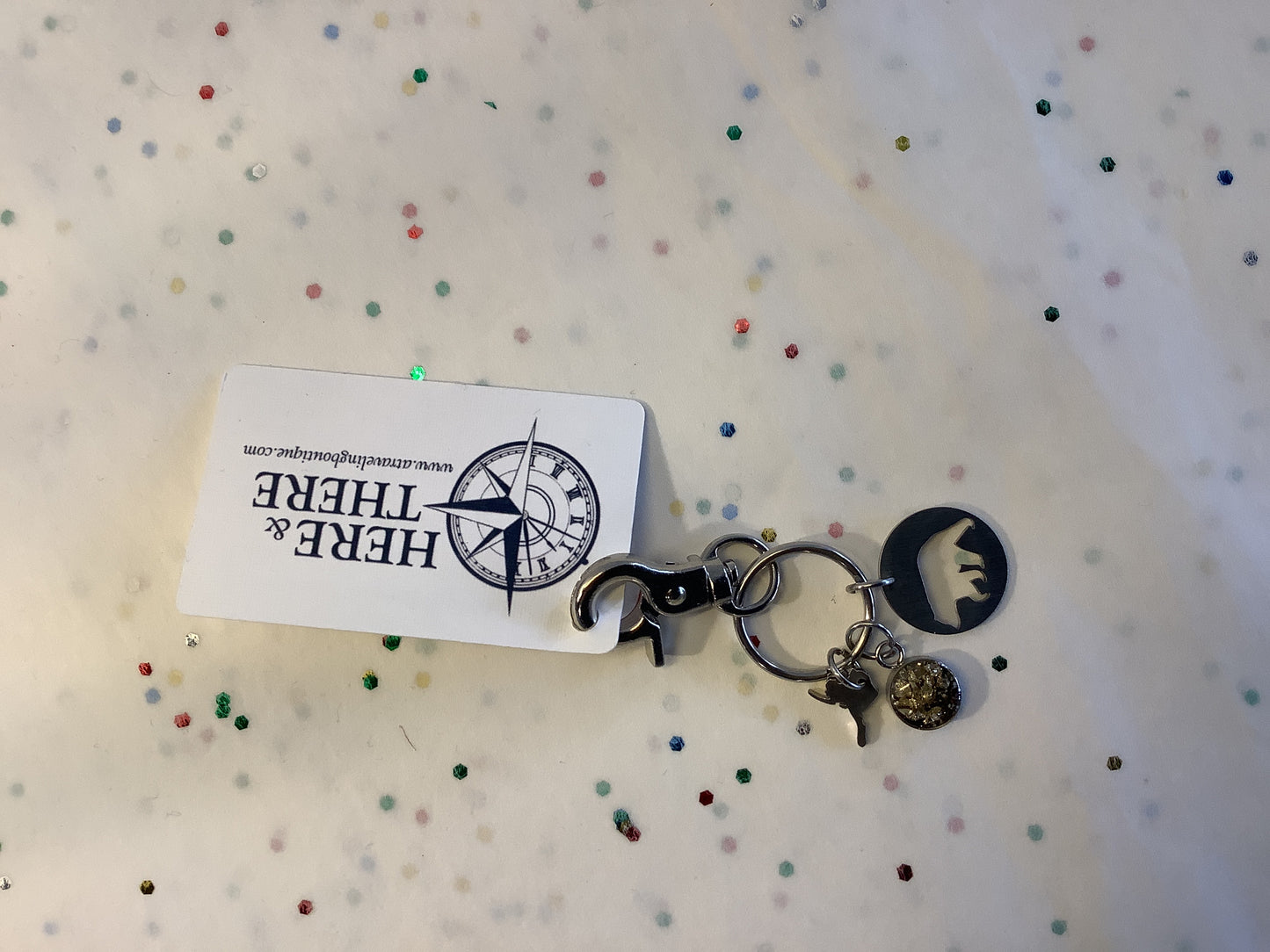 Sand Key Chain