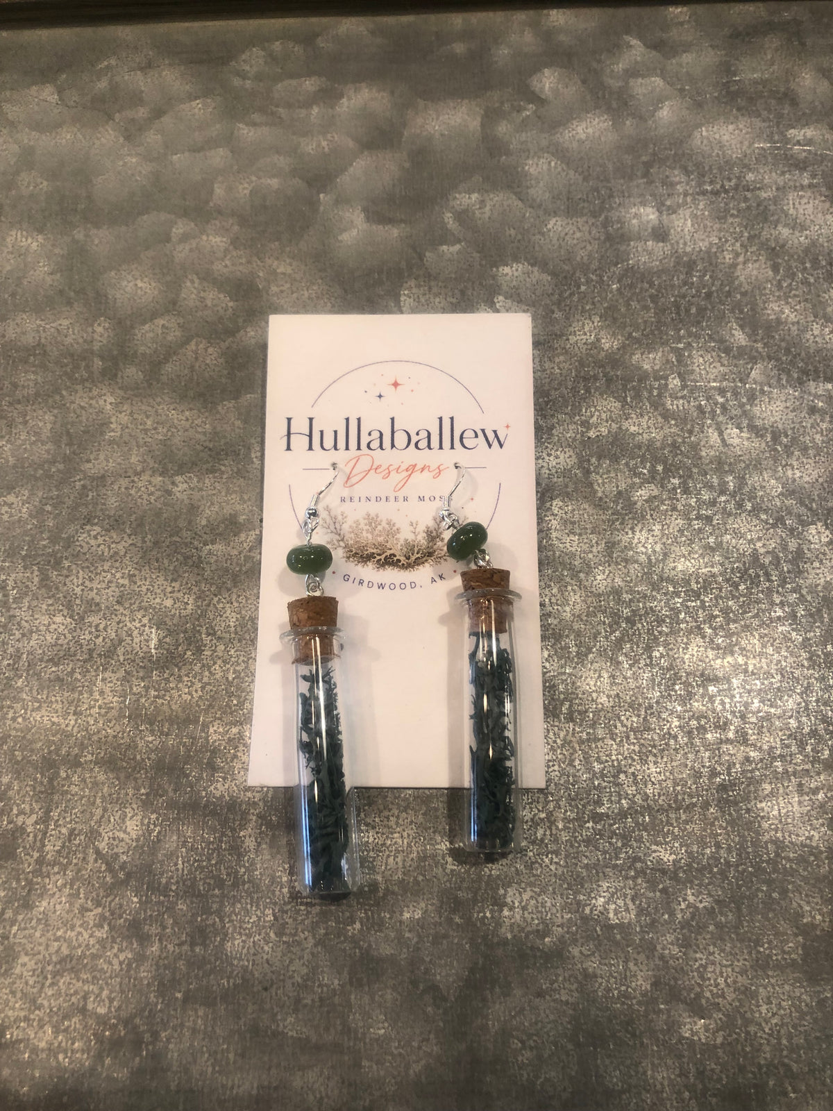 Short Alaskan Wildflower Earrings
