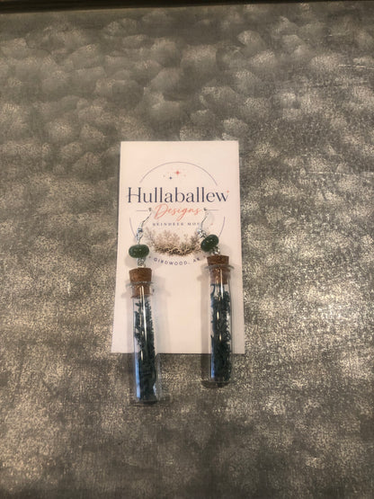 Short Alaskan Wildflower Earrings