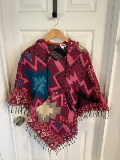 AlaskiWear XS - 8+ or Adult XS Blanket Poncho