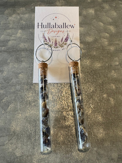 Long Alaskan Wildflower Earrings