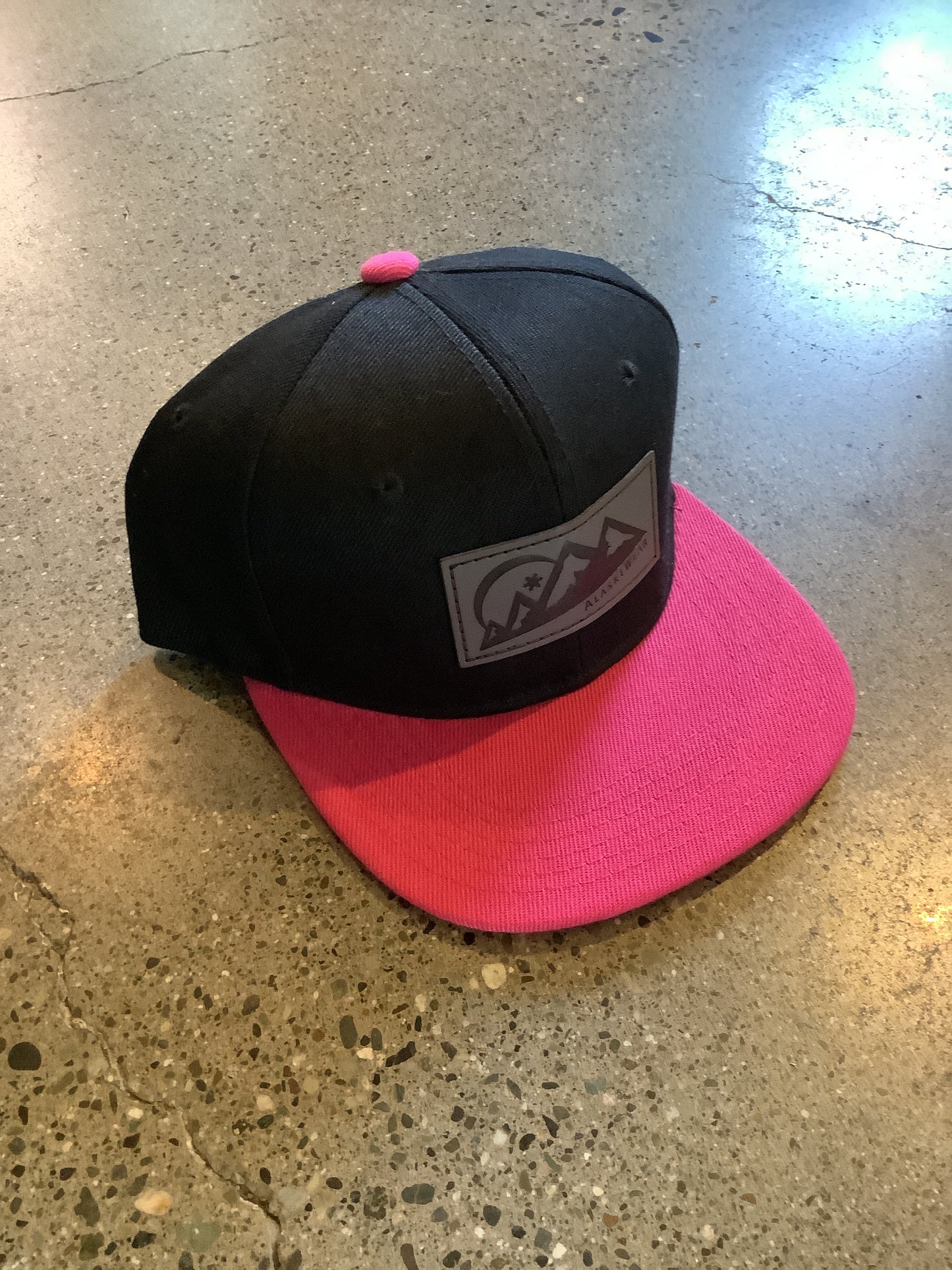 Kids Trucker - Black w/ Pink Bill