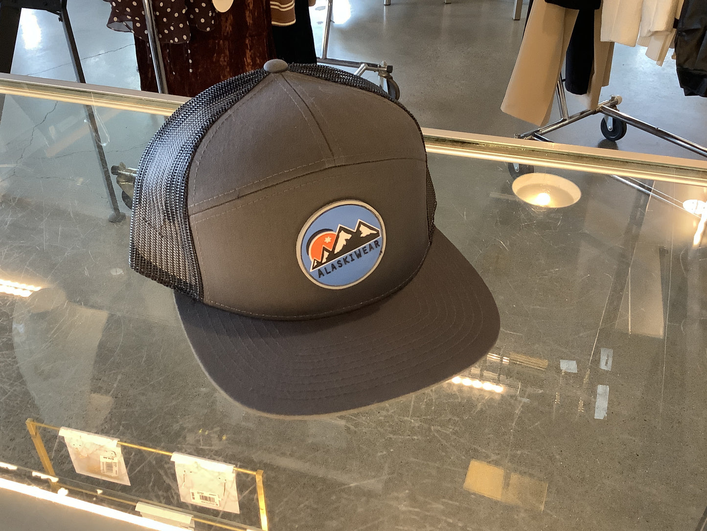 Alaskiwear Adult Trucker - Sport Grey Seven Panel Hat