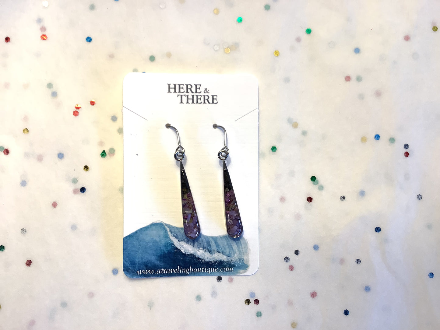 Skinny Teardrop Earrings