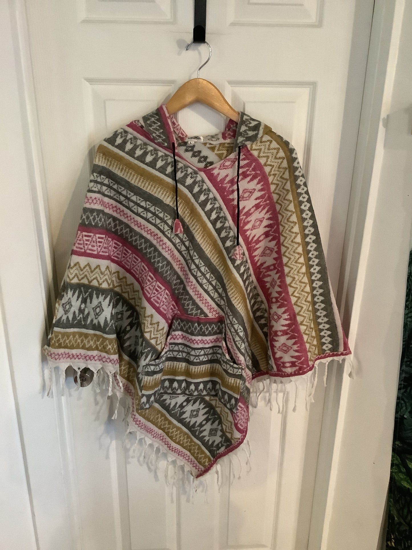 AlaskiWear Adult Blanket Poncho Long