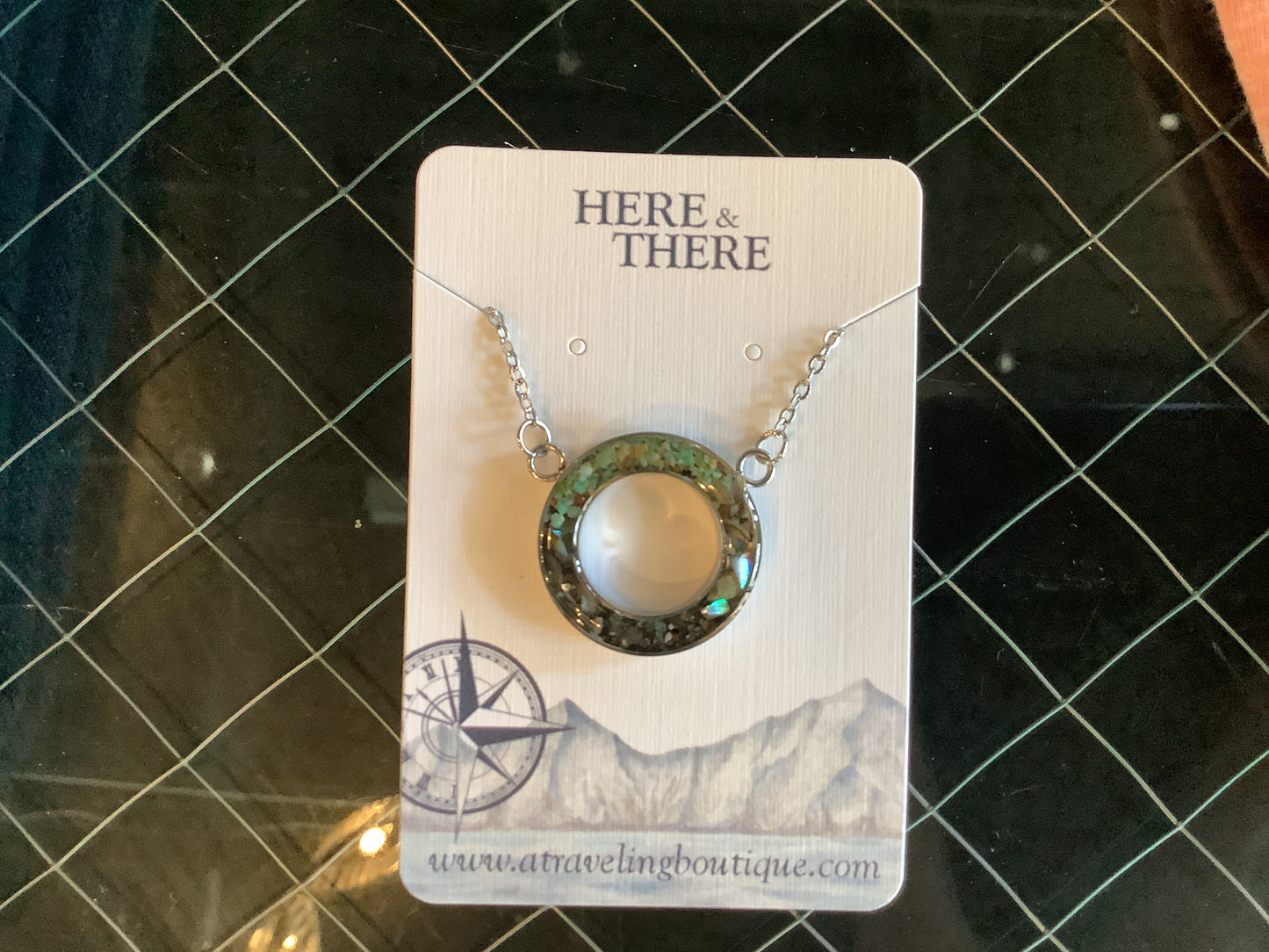 Hollow Circle Necklace