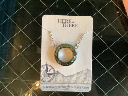 Hollow Circle Necklace