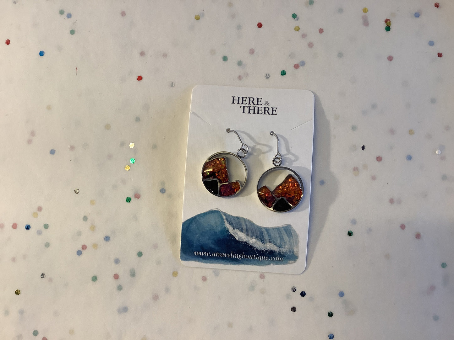 Open Sky Sand Earrings
