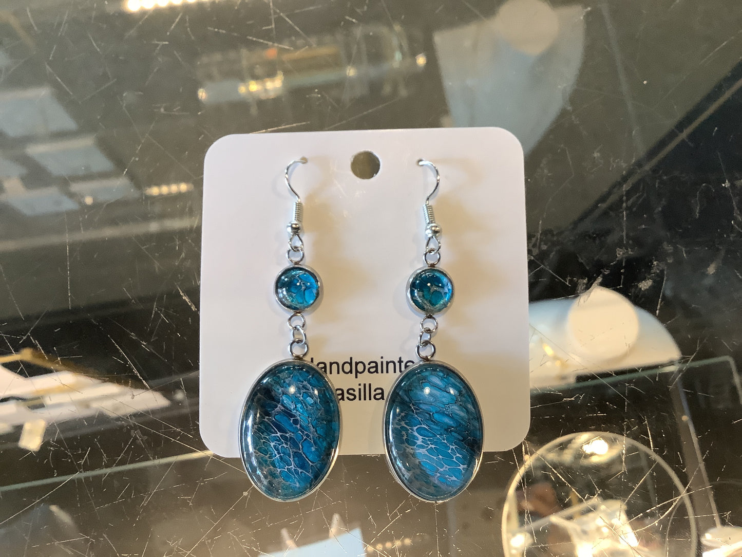 Ocean Droplet Earrings