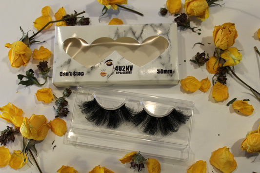 Hand Made Mink Lashes-Body-Can't Stop 30MM-Bottoms Up Boutique-Anchorage AK