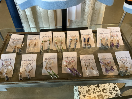 Short Alaskan Wildflower Earrings