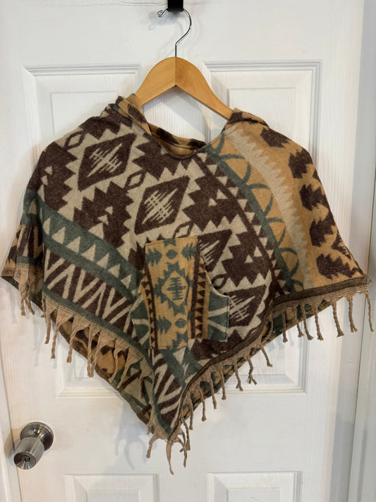 Kids Poncho L (4T-6)