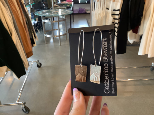 Connector Trail Earring Long