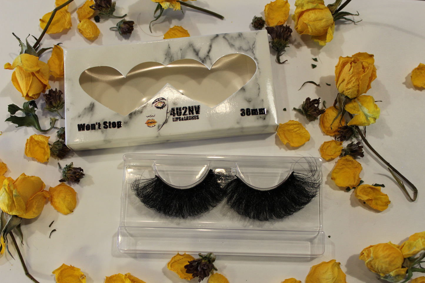 Hand Made Mink Lashes-Body-Won't Stop 30MM-Bottoms Up Boutique-Anchorage AK