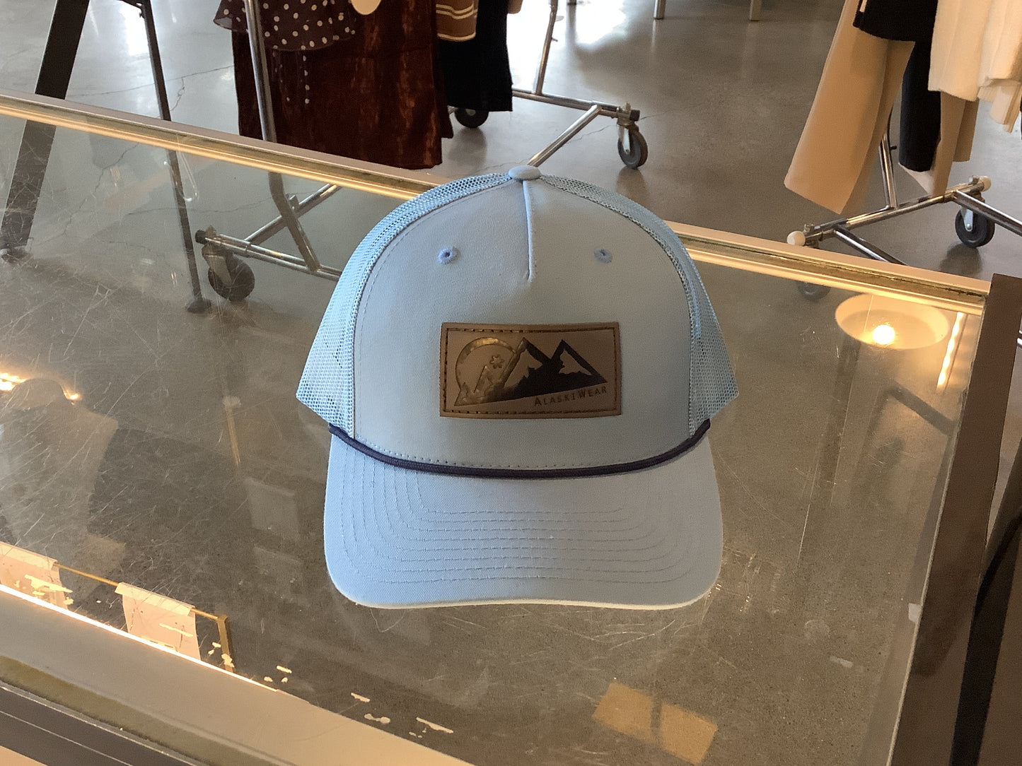 Alaskiwear Adult Trucker - Baby Blue w/Mesh