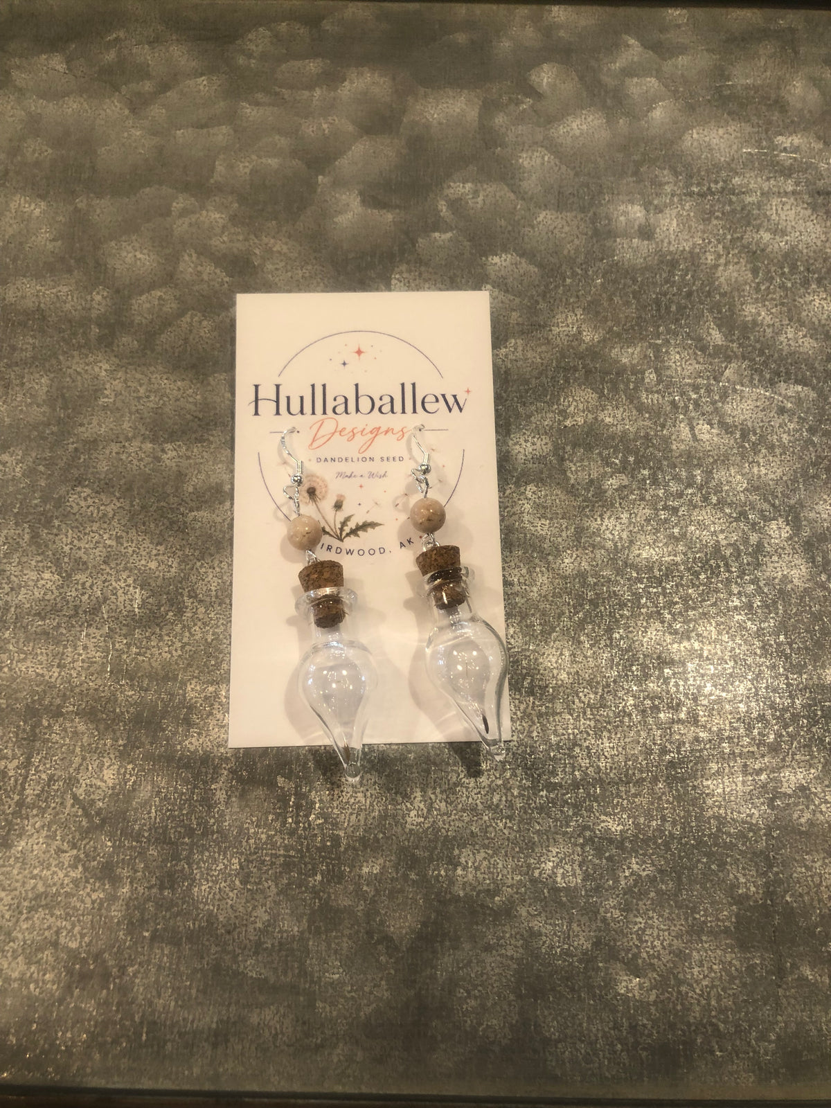 Short Alaskan Wildflower Earrings