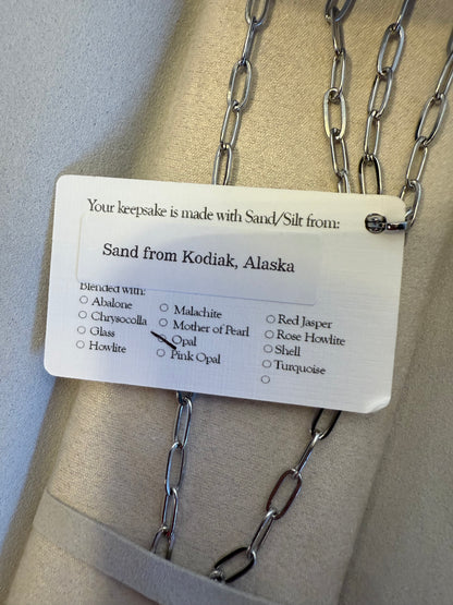 Paperclip 3 Charm Clip Necklace