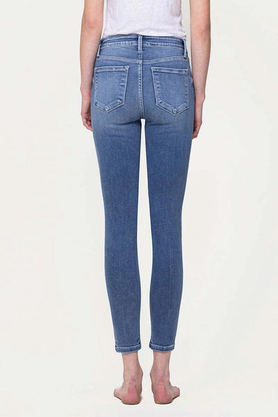 Mid Rise Super Soft Crop Skinny Jeans