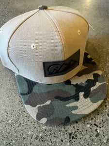 Adult Trucker - Tan Camouflage Flat Bill