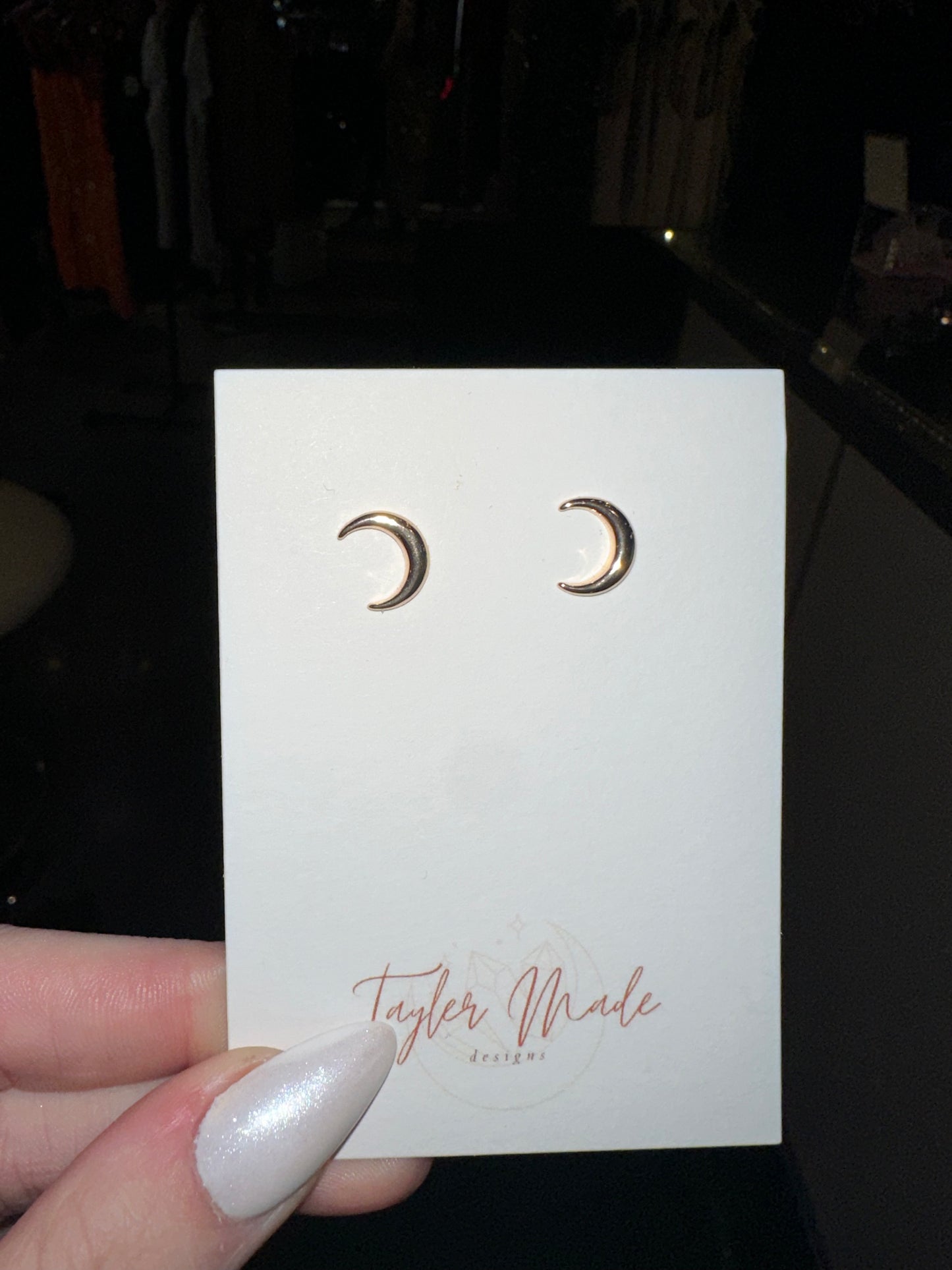 Luna Moon Studs-Local-Bottoms Up Boutique-Anchorage AK