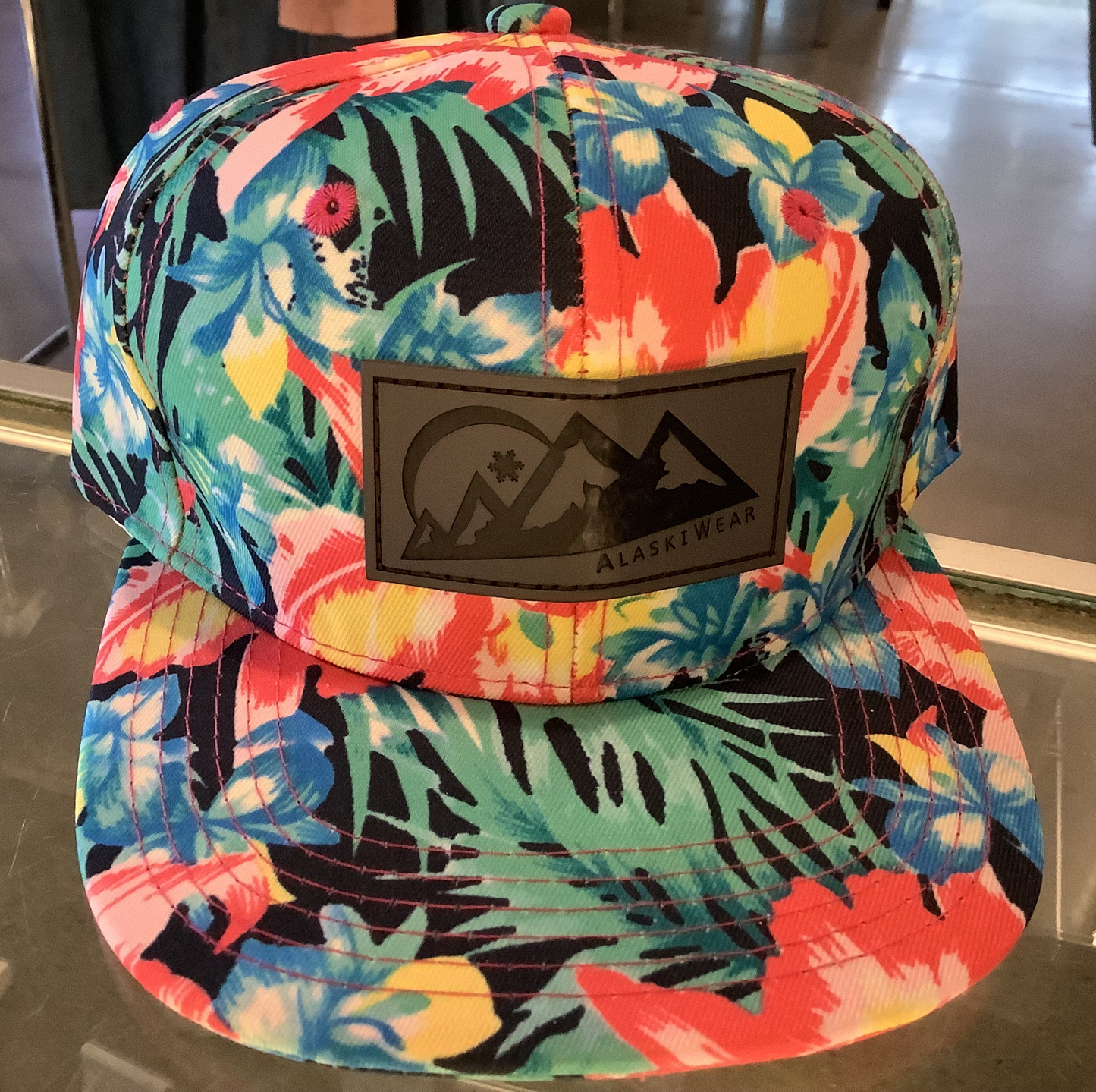 Kids Seven Panel Tropical Hat