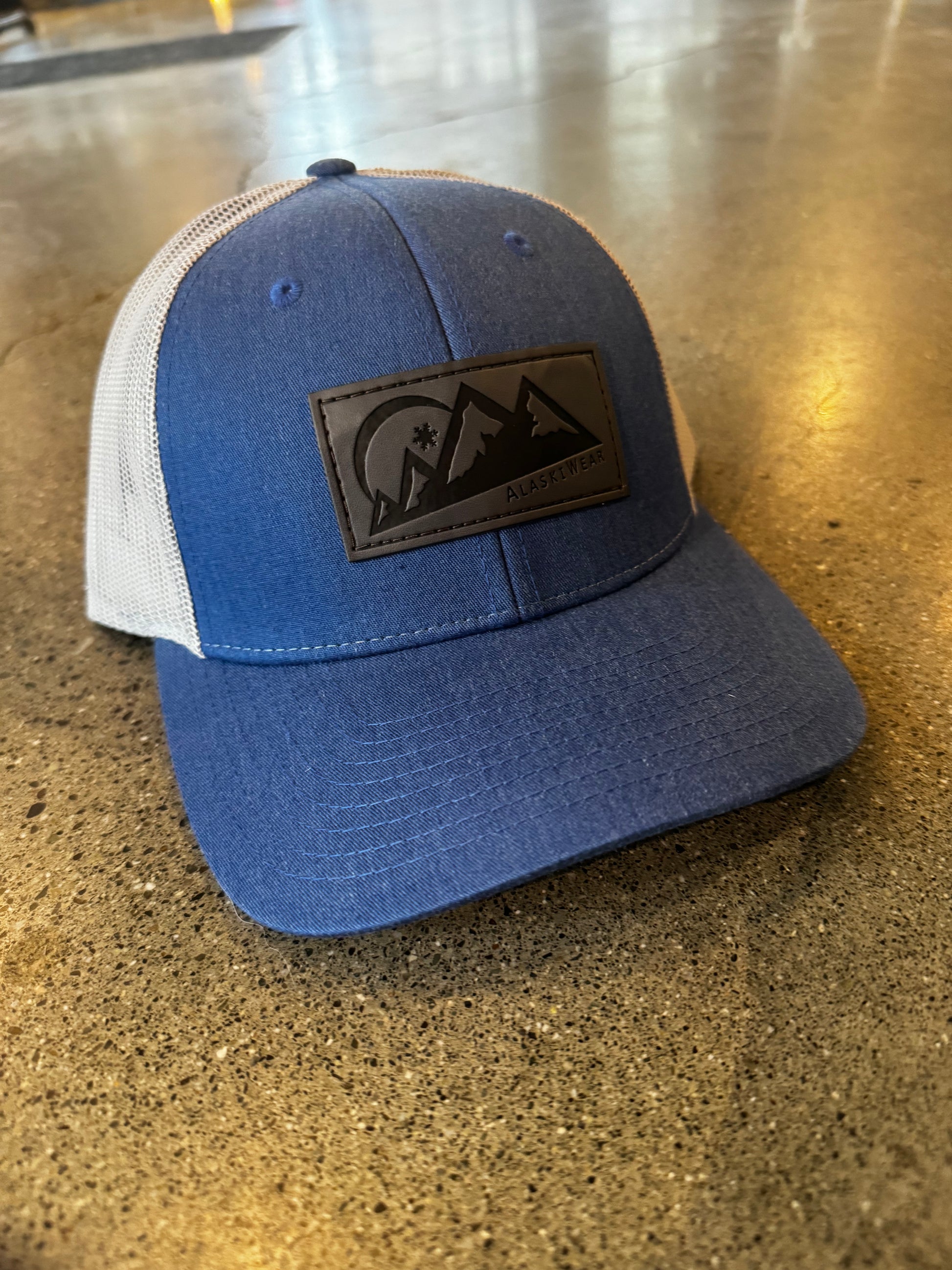 Adult Alaskiwear Curved Bill Hat- Assorted-Hat-Blue-Bottoms Up Boutique-Anchorage AK