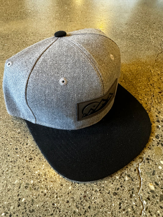 Adult Trucker - Charcoal Flat Bill-Hat-Bottoms Up Boutique-Anchorage AK