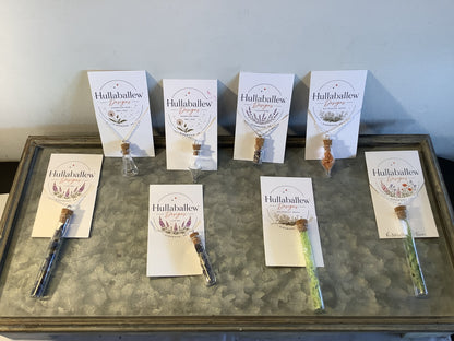 Alaskan Wildflower Pendants