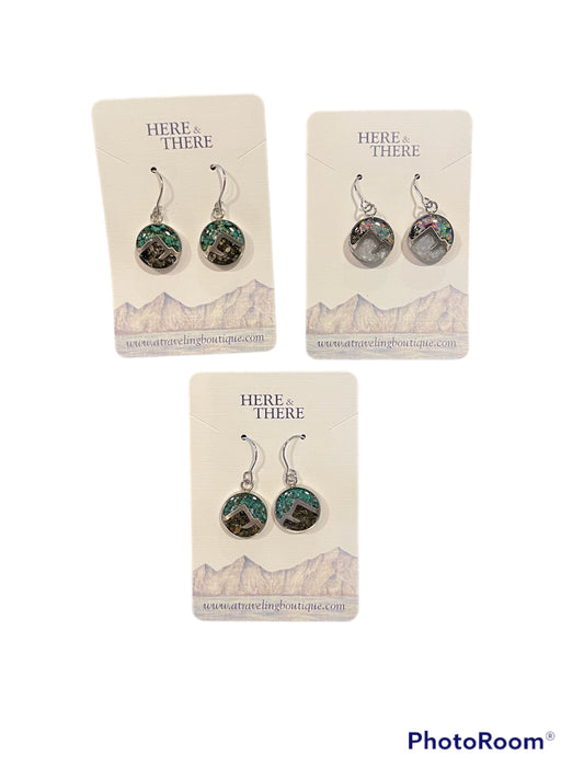 Destination Sand Mountain Dangle Earrings-Local-Bottoms Up Boutique-Anchorage AK