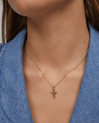 Cross Gold Necklace