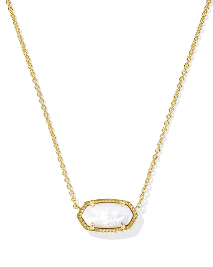 Elisa Ivory Pendent Necklace