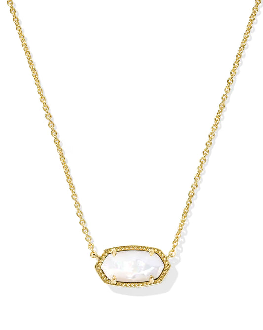 Elisa Ivory Pendent Necklace