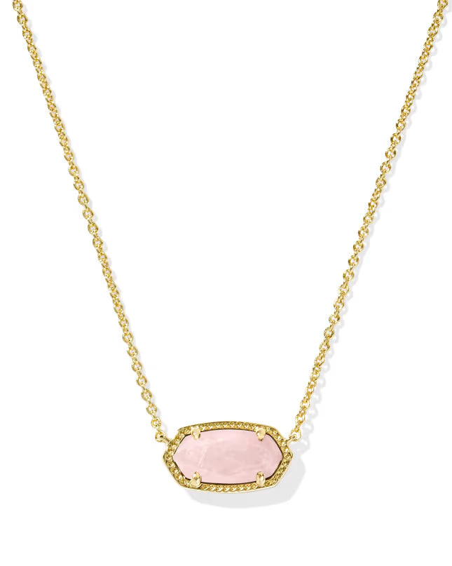 Elisa Gold Pendant Necklace