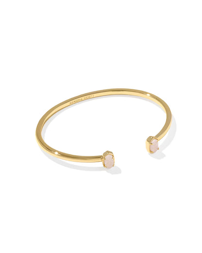 Emilie Gold Iridescent Drusy Bracelet