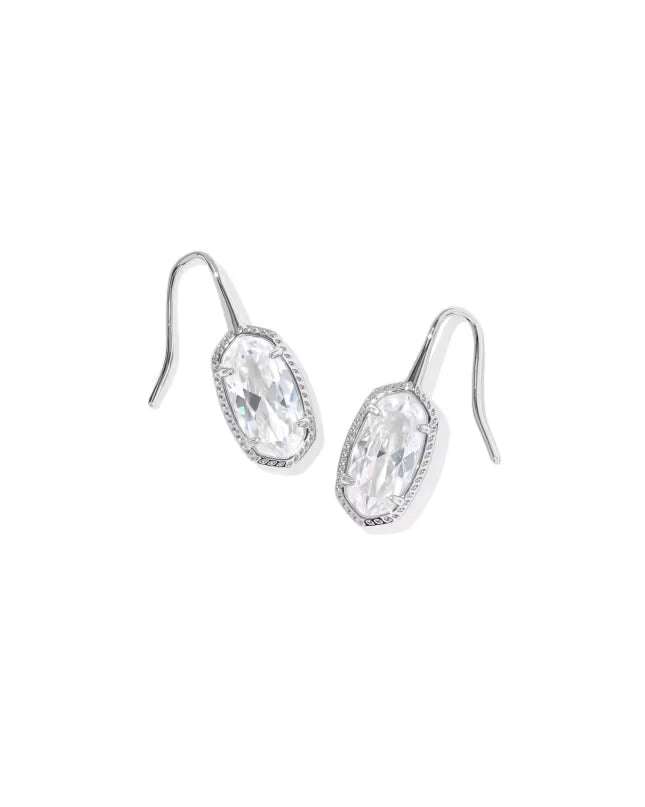 Lee Luxe Silver Drop Earrings