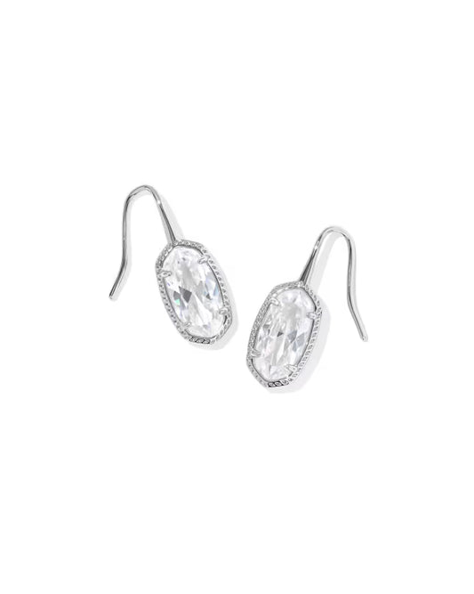Lee Luxe Silver Drop Earrings