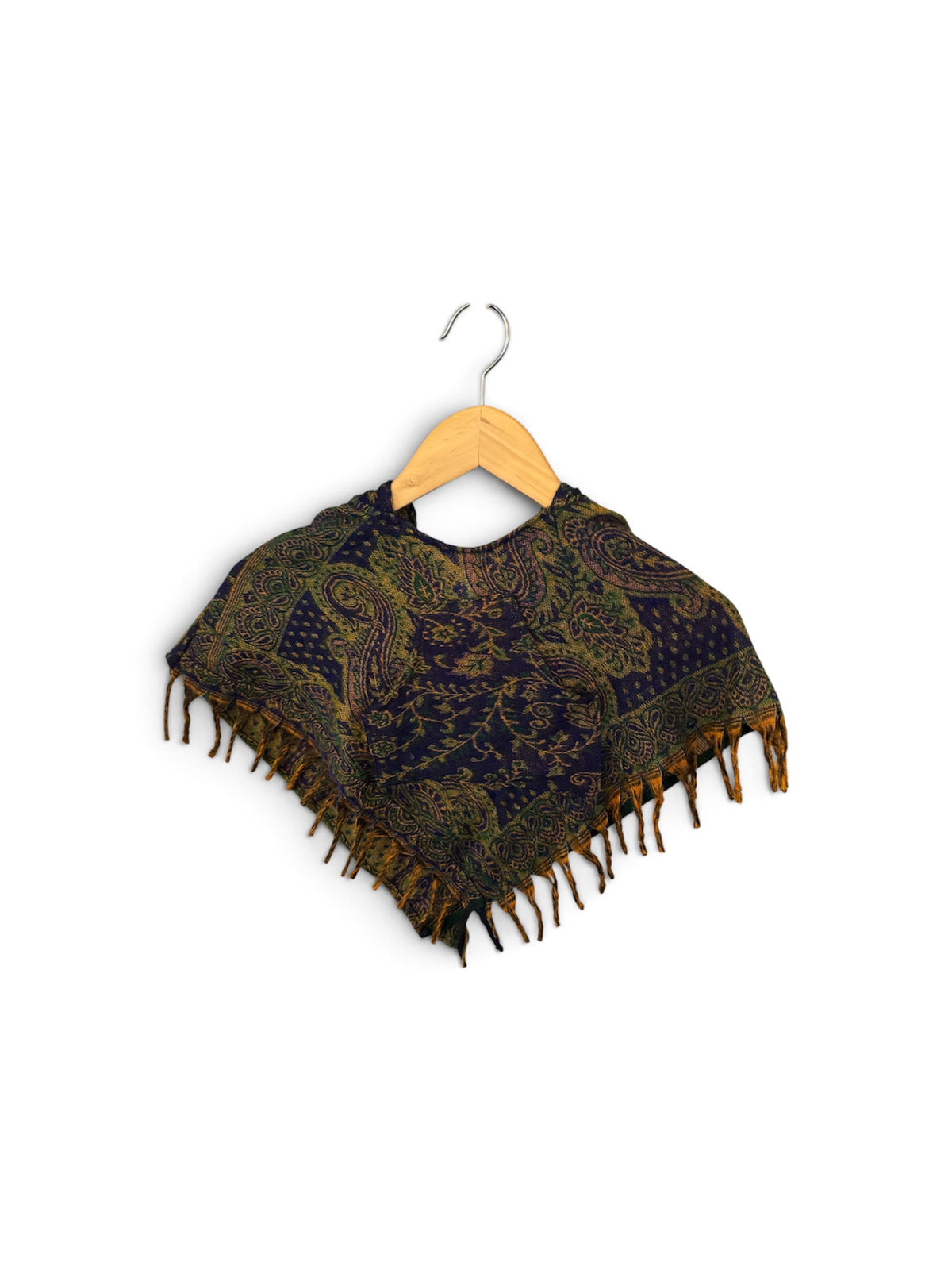 AlaskiWear Baby Poncho - S (3-18 mo.)-Local-Alaskiwear-Peacock-Bottoms Up Boutique