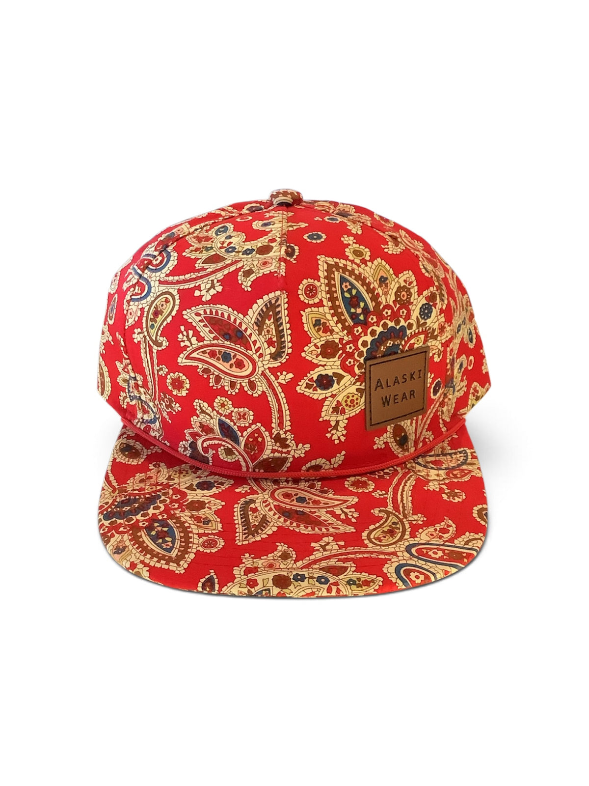 Alaskiwear Kids Trucker - Red Paisley-Hat-Alaskiwear-Bottoms Up Boutique