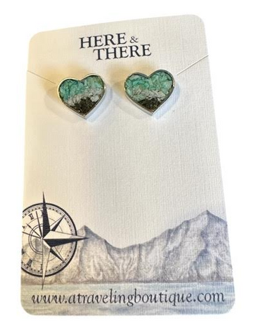 Destination Heart Studs