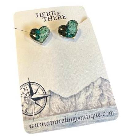 Destination Heart Studs